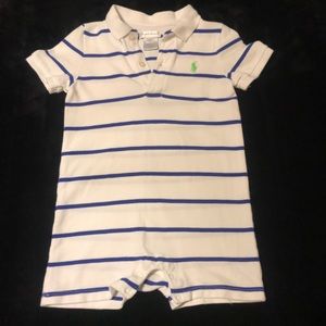 Ralph Lauren Polo Romper 24M